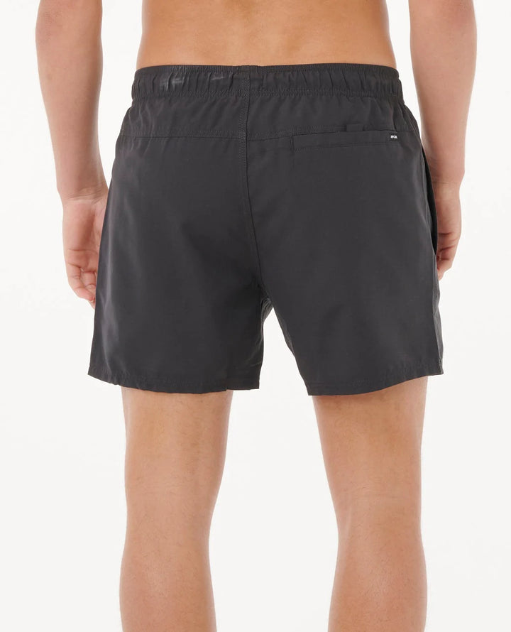 Ripcurl Offset Volley 15" Boardshort Badehose - Black