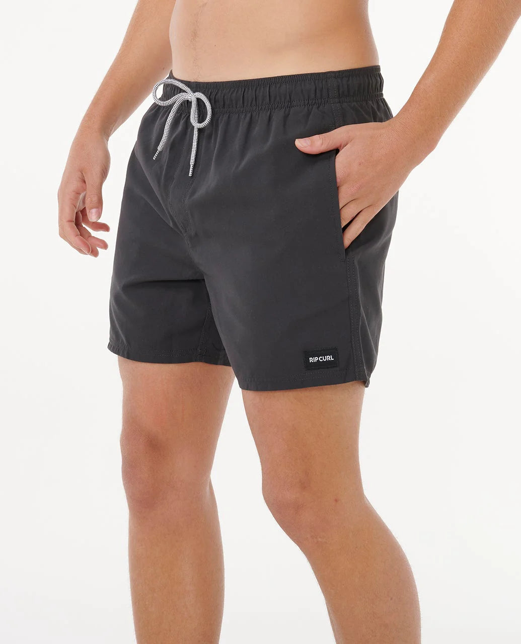 Ripcurl Offset Volley 15" Boardshort Badehose - Black
