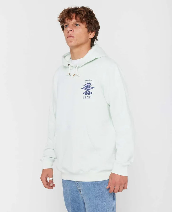 Ripcurl Search Icon Hoodie - Green Mist