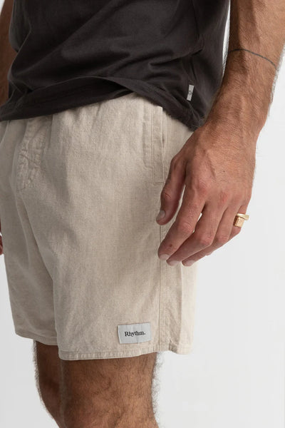 Rhythm Classic Linen Jam Short - Sand