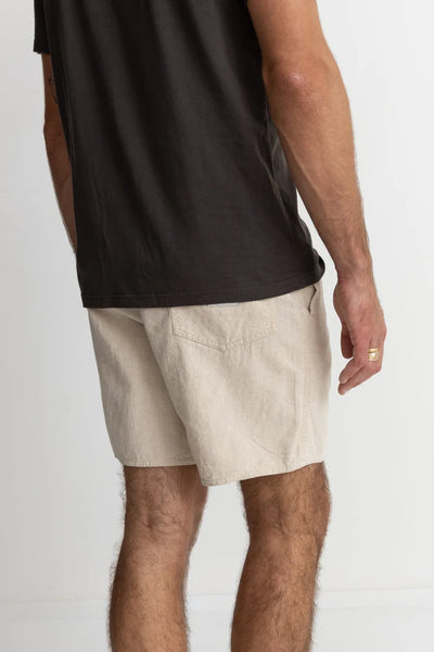 Rhythm Classic Linen Jam Short - Sand