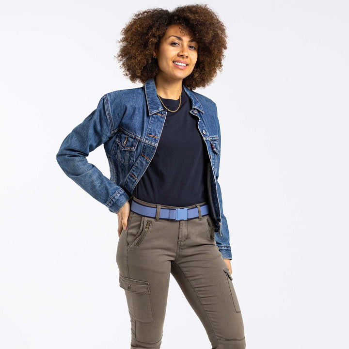 ATLAS ARCADE CARTO A2 STRETCH BELT Sky Navy