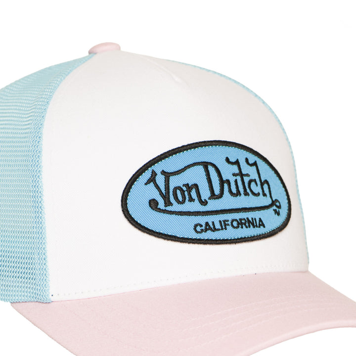 Von Dutch Miami Mesh Baseball Cap - Weiß