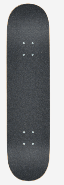 Globe G0 Checkered Out Complete Skateboard- White Black