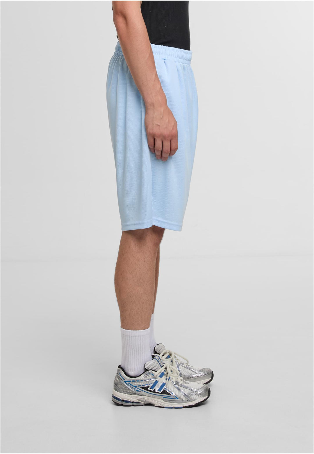 TB 048 Def Mesh Short T-Lightblue