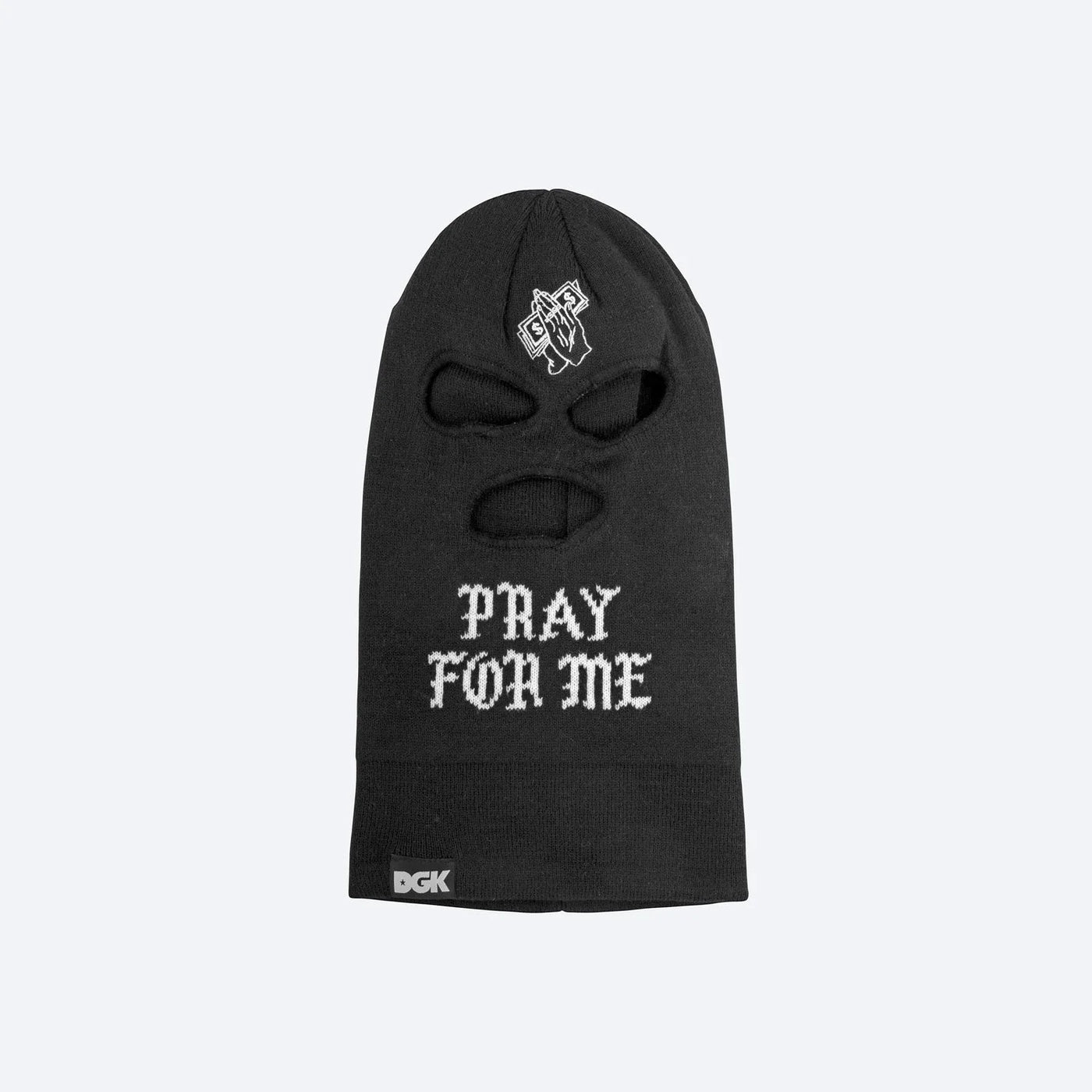 DGK Pray For Me Ski Mask - Black
