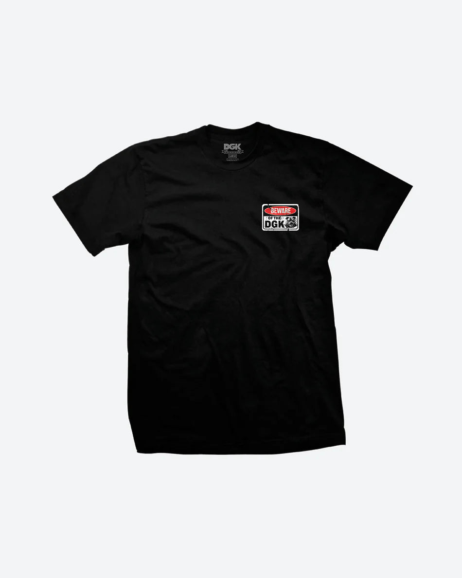 DGK  On Gurd T-Shirt - black