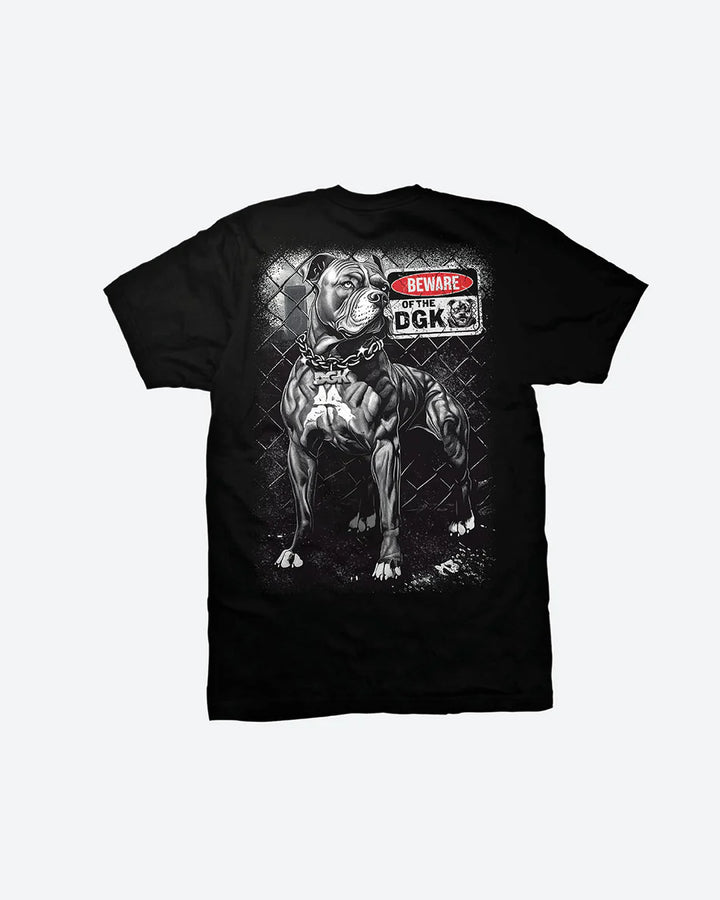 DGK  On Gurd T-Shirt - black