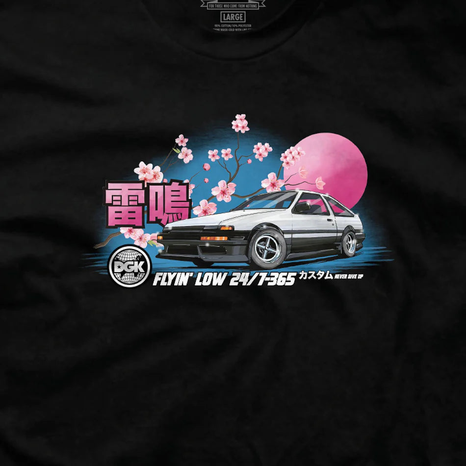 DGK Akina Pass T-Shirt - Black