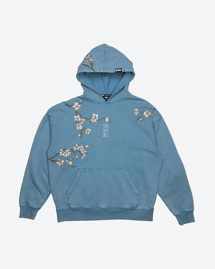 DGK Heavens Embroidered Hooded Fleece - Washed Blue