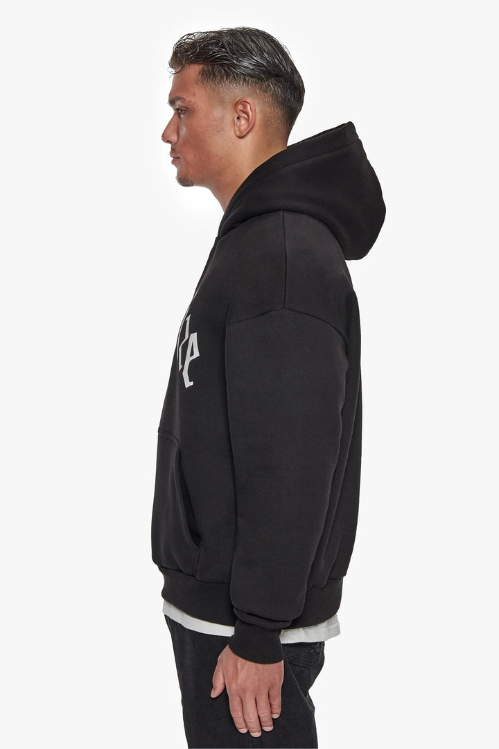 Dropsize HD-001 Logo Design Hoodie Black