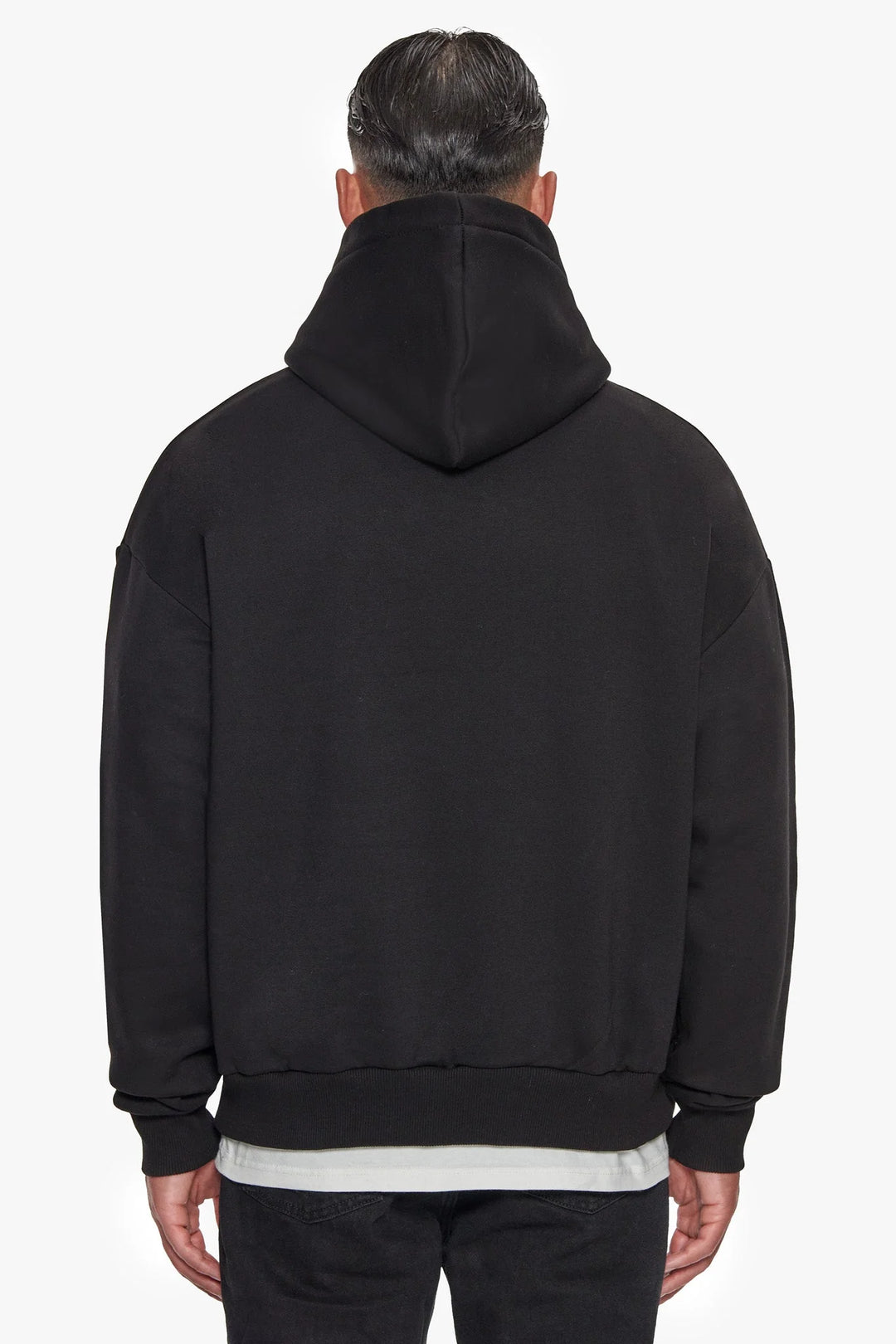 Dropsize HD-001 Logo Design Hoodie Black