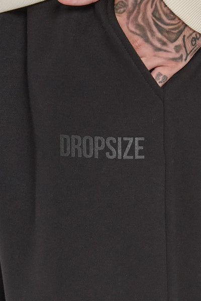 Dropsize SP-021 Heavy Loose Fit JOGGER Hose - Black