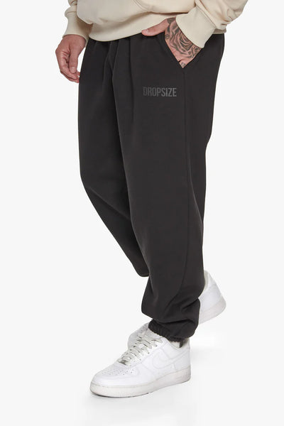 Dropsize SP-021 Heavy Loose Fit JOGGER Hose - Black