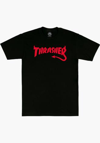 Thrasher Diablo Tee - black