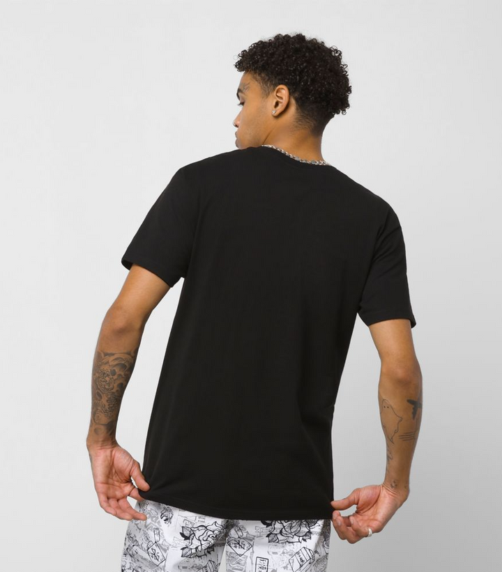 Vans Left Chest Logo T-Shirt - black/white