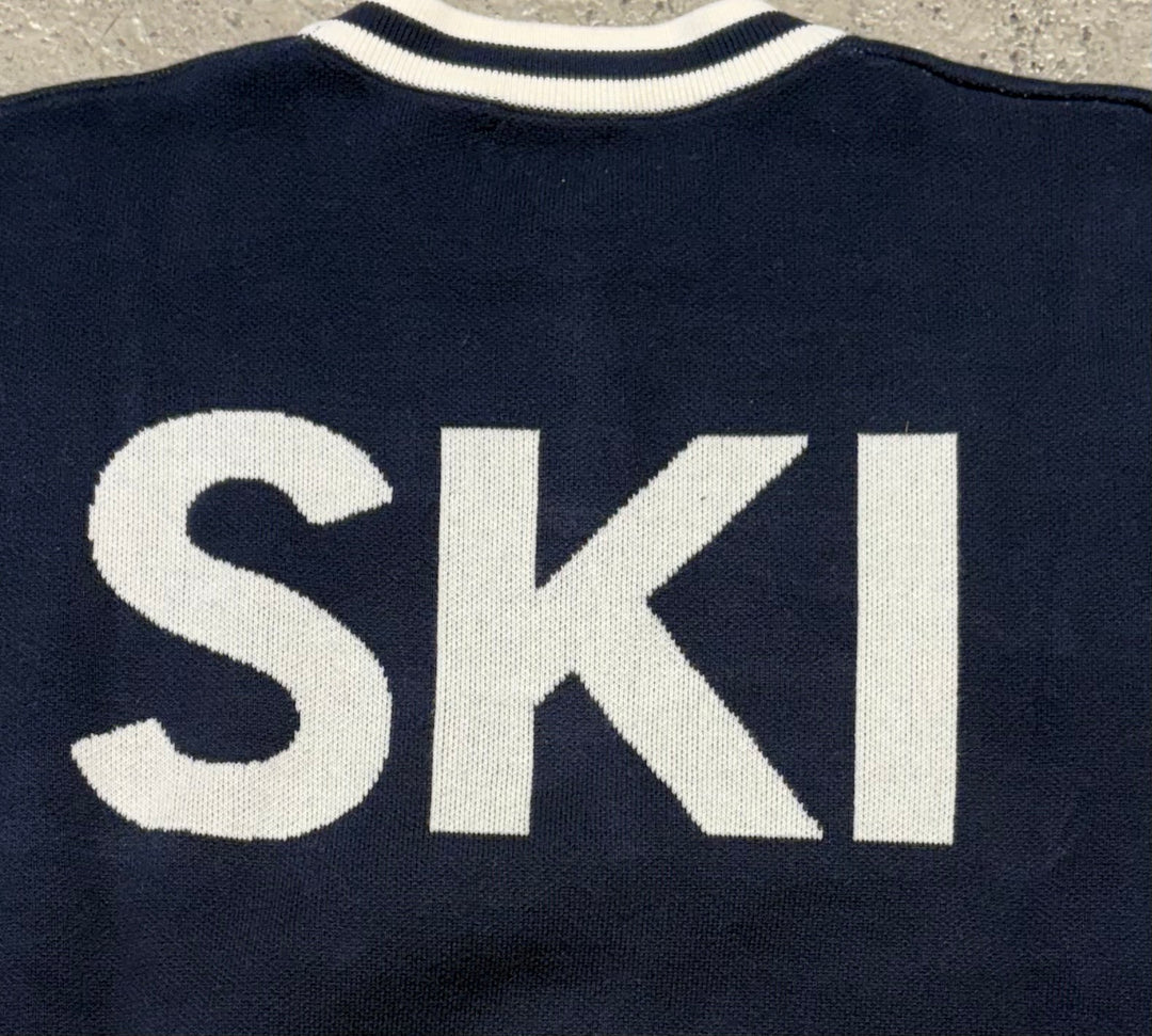 Kaotiko Apres Ski Sweater Strick Pulli - Navy
