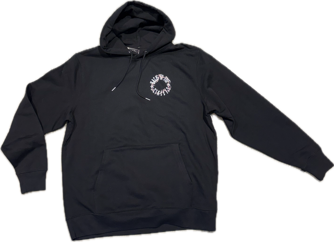 Back to the Streets Blossom Hoodie - Black