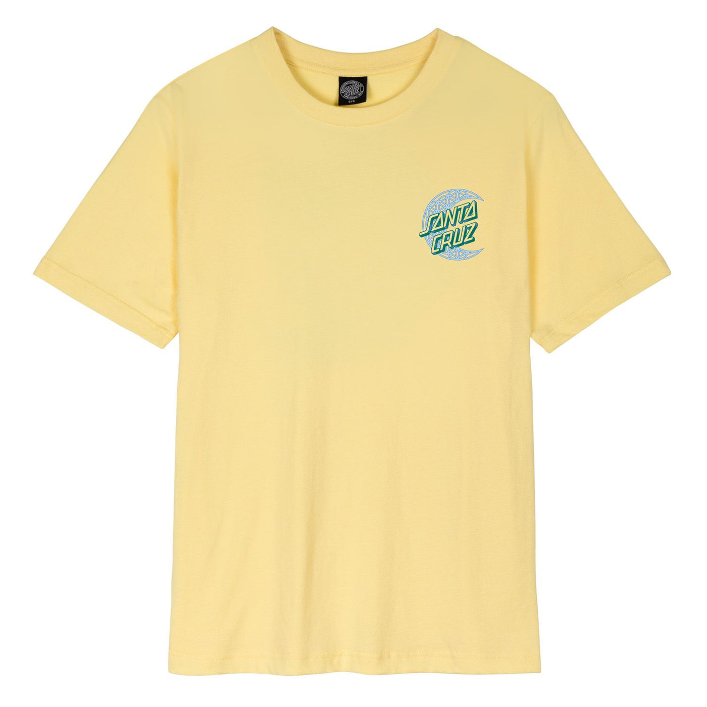 Santa Cruz Geo Moon Dot T-Shirt - Pale Banana