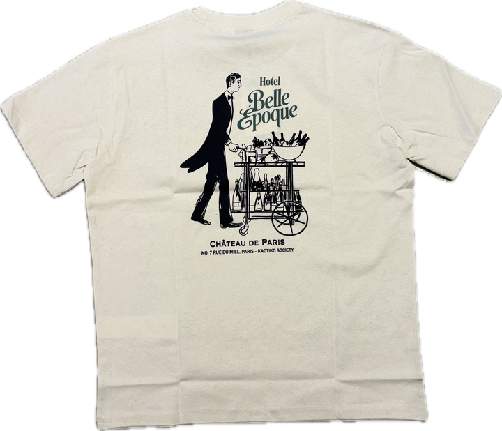 Kaotiko Regular Room Service Organic T-Shirt - Tobacco