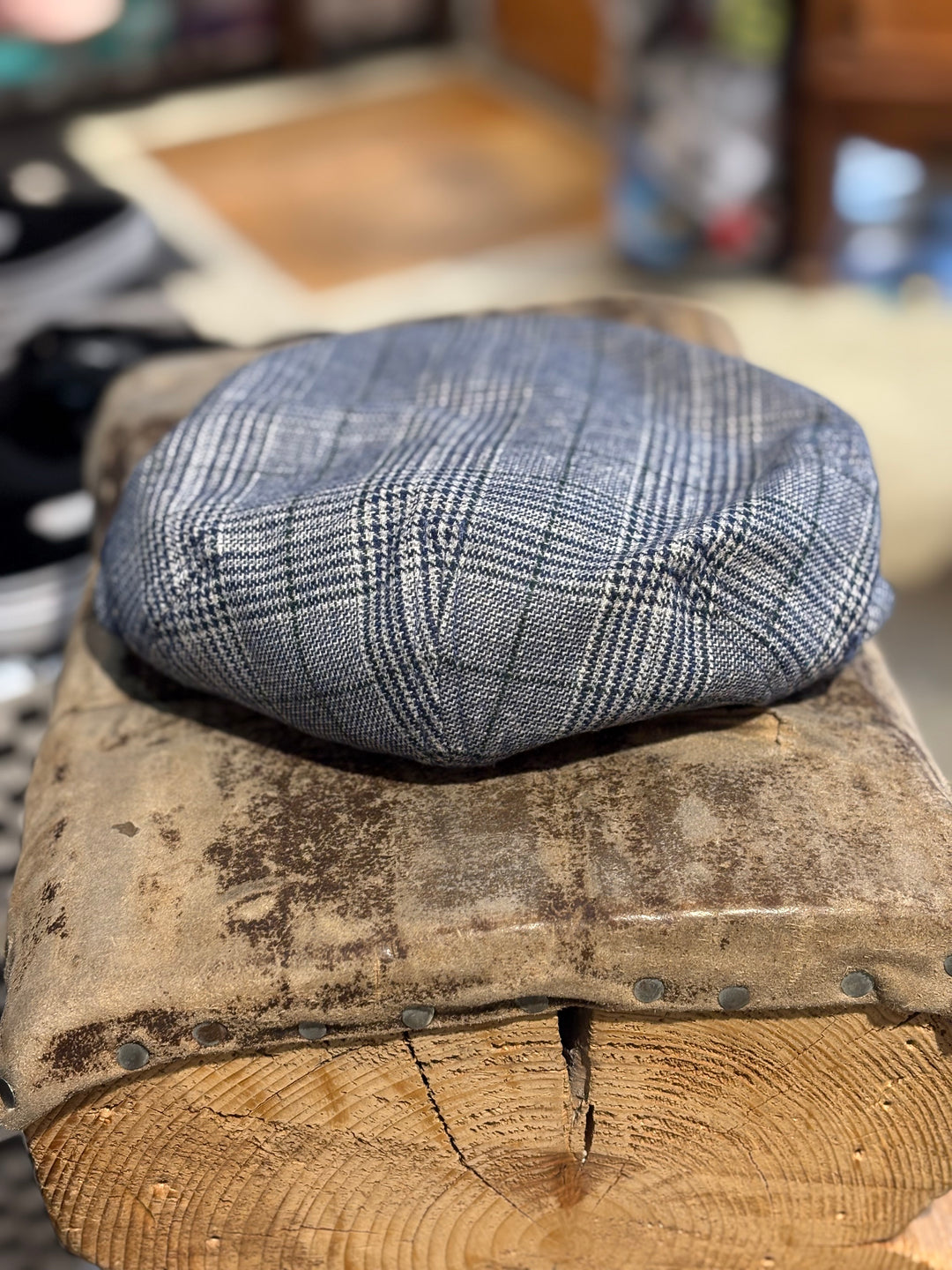 Brixton Hooligan  Snap Cap - Hell Blau