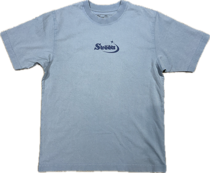 Back to the Streets Back to the Stars -T-Shirt Blau