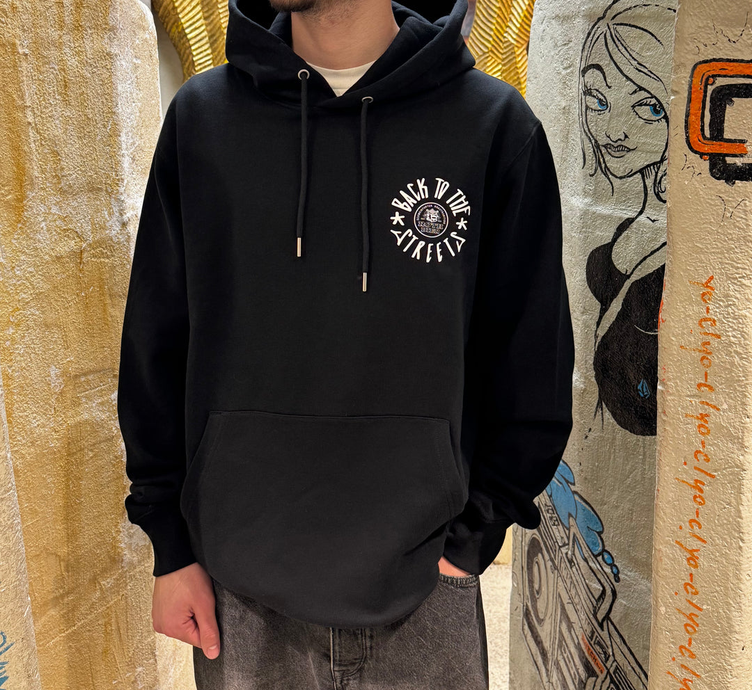 Back to the Streets Roth X  BTTS Hood - Black