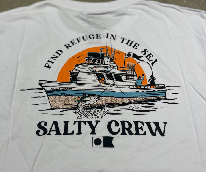Salty Crew Day Charter T-Shirt - White