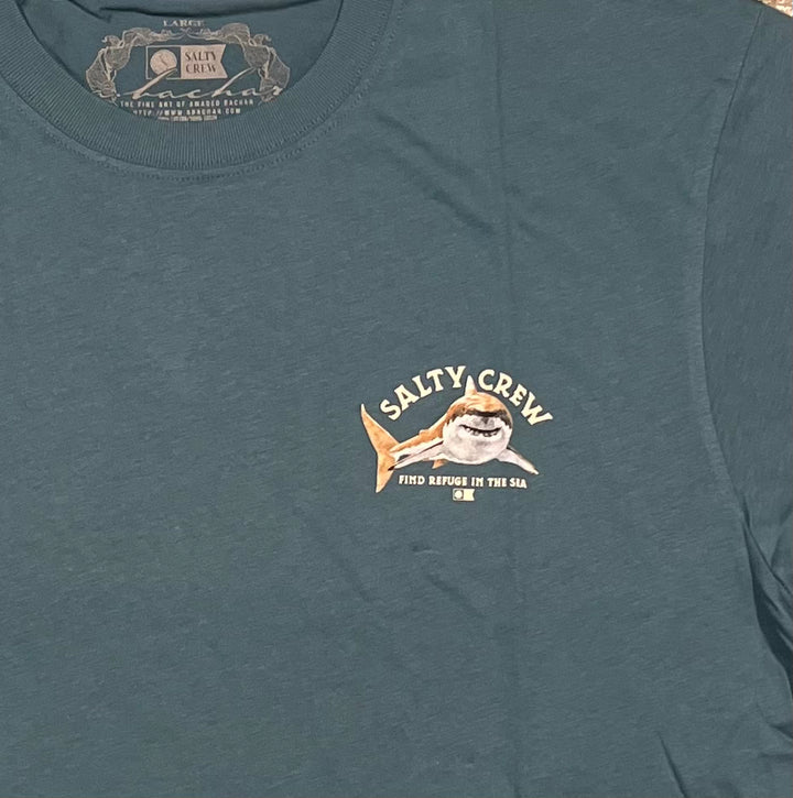 Salty Crew Lurking T-Shirt - hydro