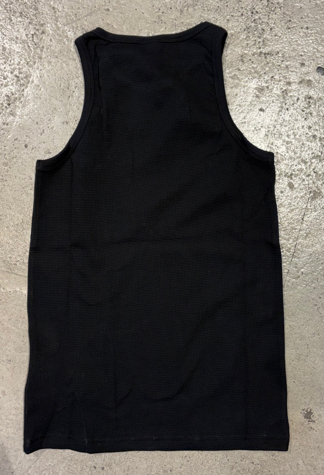 Karl Kani Chest Signature Essential Waffle Tanktop - Black