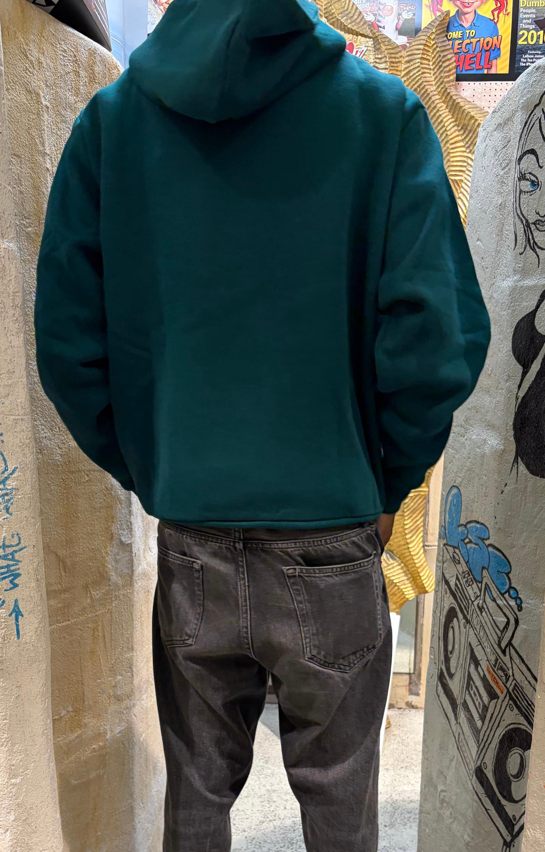 Karl Kani Chest sign Zip Essential Hoodie - Green