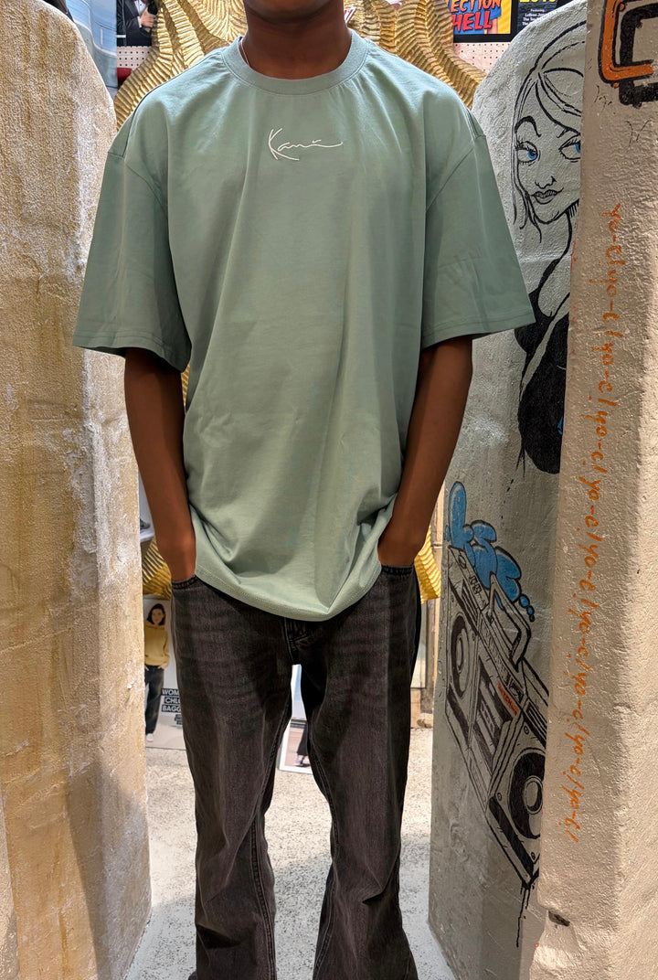 Karl Kani Small Signature Essential Tee - Green
