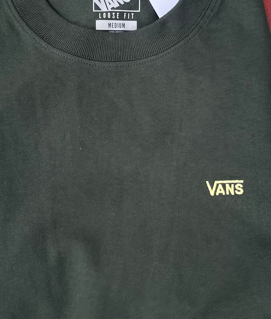 Vans Left Chest II Loose T-Shirt - Dried/Kelp