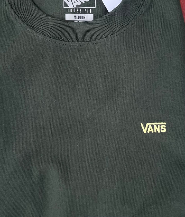 Vans Left Chest II Loose T-Shirt - Dried/Kelp