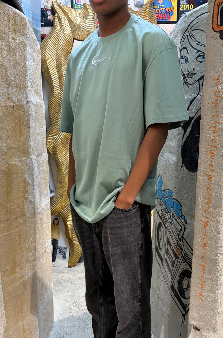Karl Kani Small Signature Essential Tee - Green