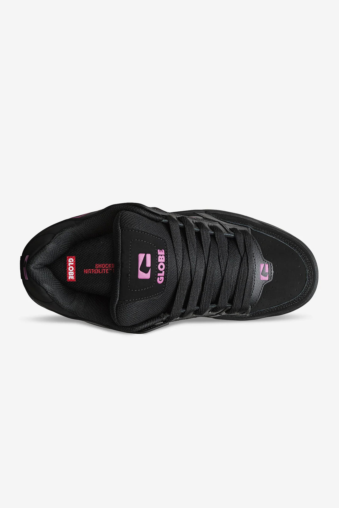 Globe Tilt Shoe - Black / Black / Pink