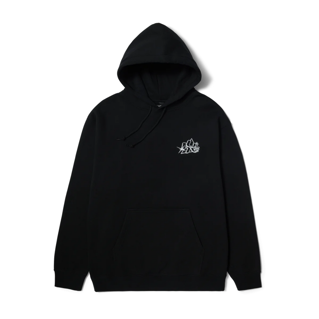 HUF Glow Hood - Black