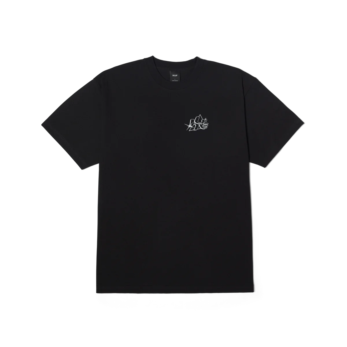 HUF Glow Tee T-Shirt - Black