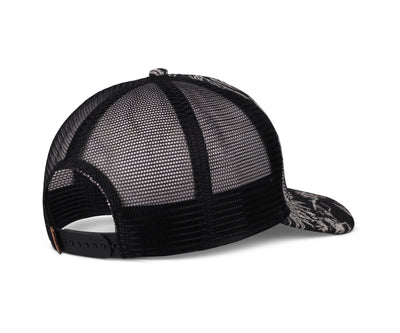 Djinns HFT Trucker Cap Aloha Couch - Black