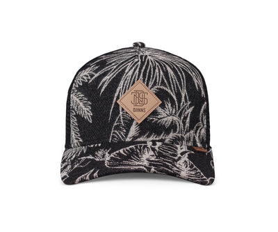 Djinns HFT Trucker Cap Aloha Couch - Black