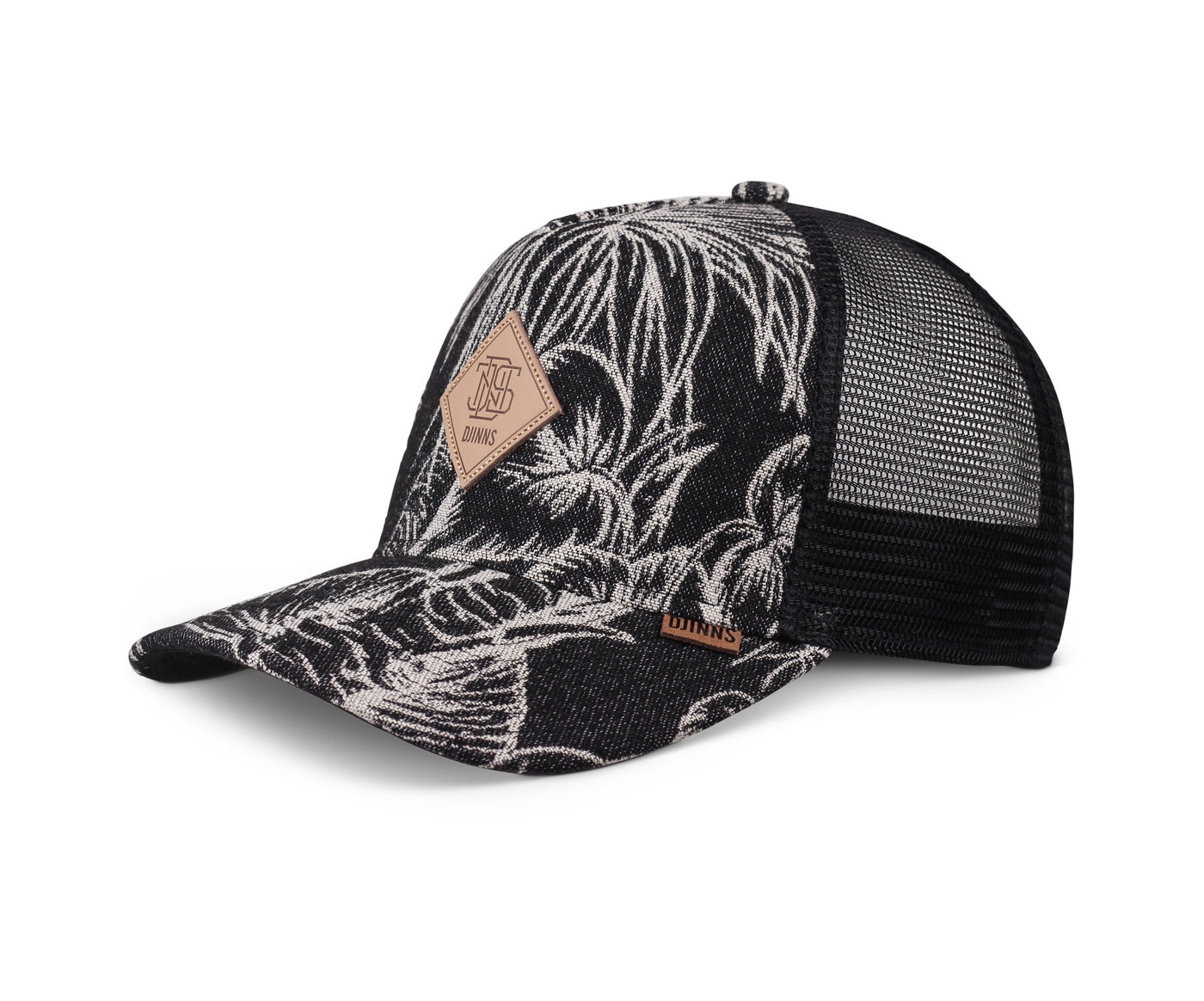 Djinns HFT Trucker Cap Aloha Couch - Black