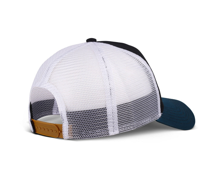 Djinns HFT Being Cheered Trucker Cap - Black / Petrol