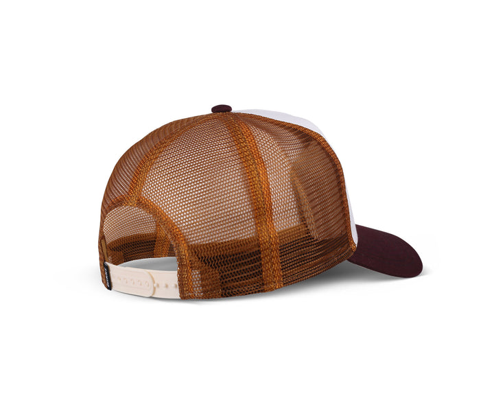Djinns  HFT Coffee Club Trucker Cap - White/Brown