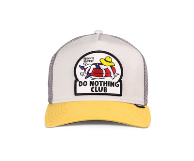 Djinns HFT DNC New 1.6 Trucker Cap - Grey / Sunny Yellow