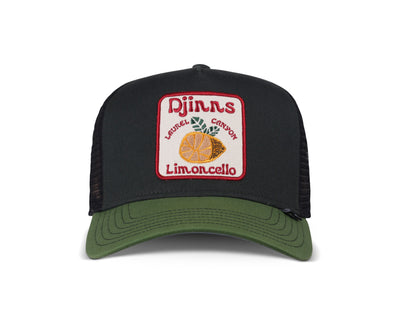 Djinns HFT Food Limoncello Trucker Cap - Olive / Grey