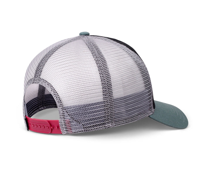 Djinns HFT La Bonne Vie Trucker Cap - Black/Slate/Grey