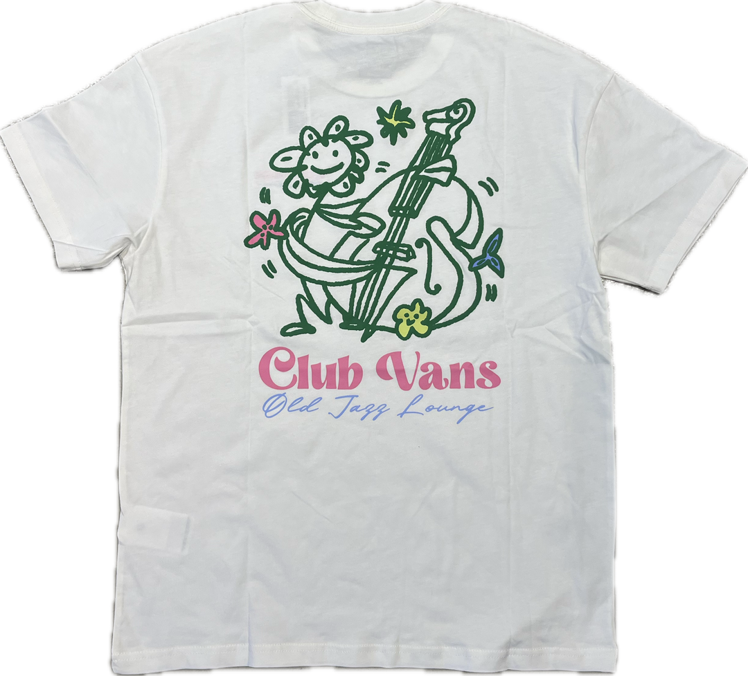 Vans Flower Chello Ovesized T-Shirt - Marshmallow