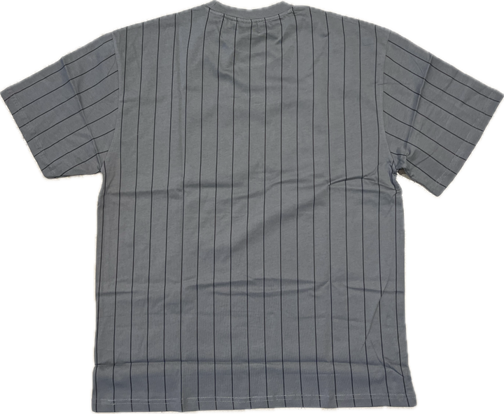 Karl Kani Signature Pinstripe T-Shirt - GREY