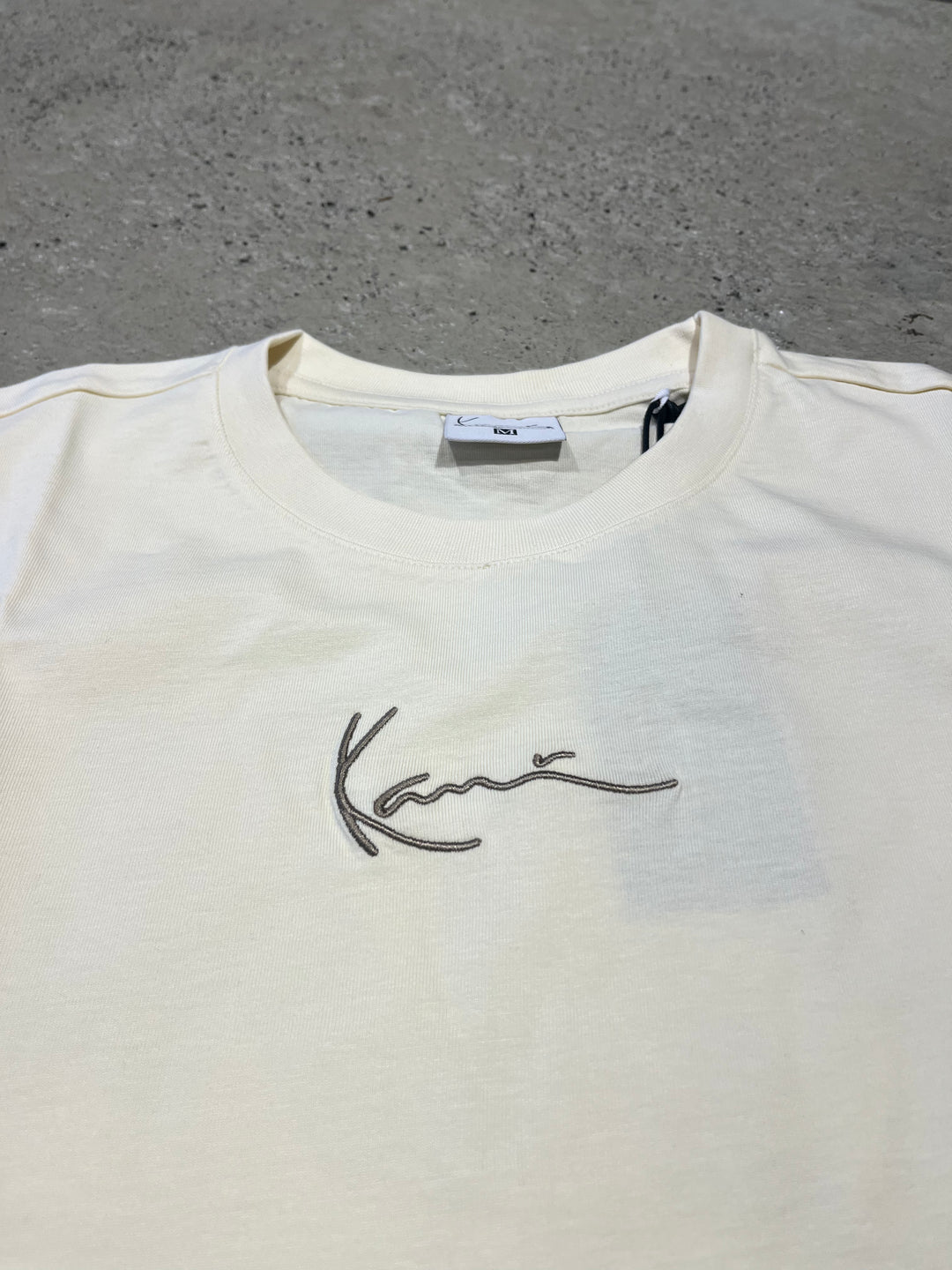 Karl Kani Signature Star Print T-Shirt - beige