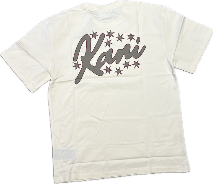 Karl Kani Signature Star Print T-Shirt - beige